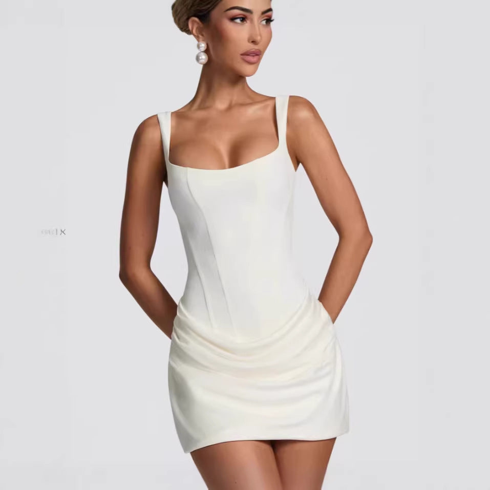 Esmeralda Bodycon Tie Waist Dress