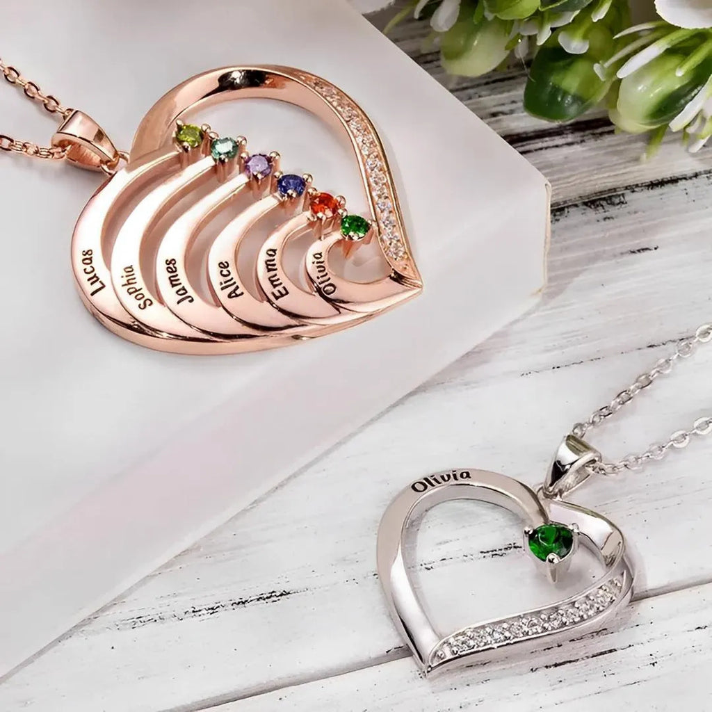 DIY Name Heart Pendant