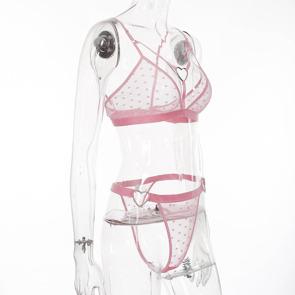 Lace Bra and Panty Set