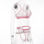 Lace Bra and Panty Set