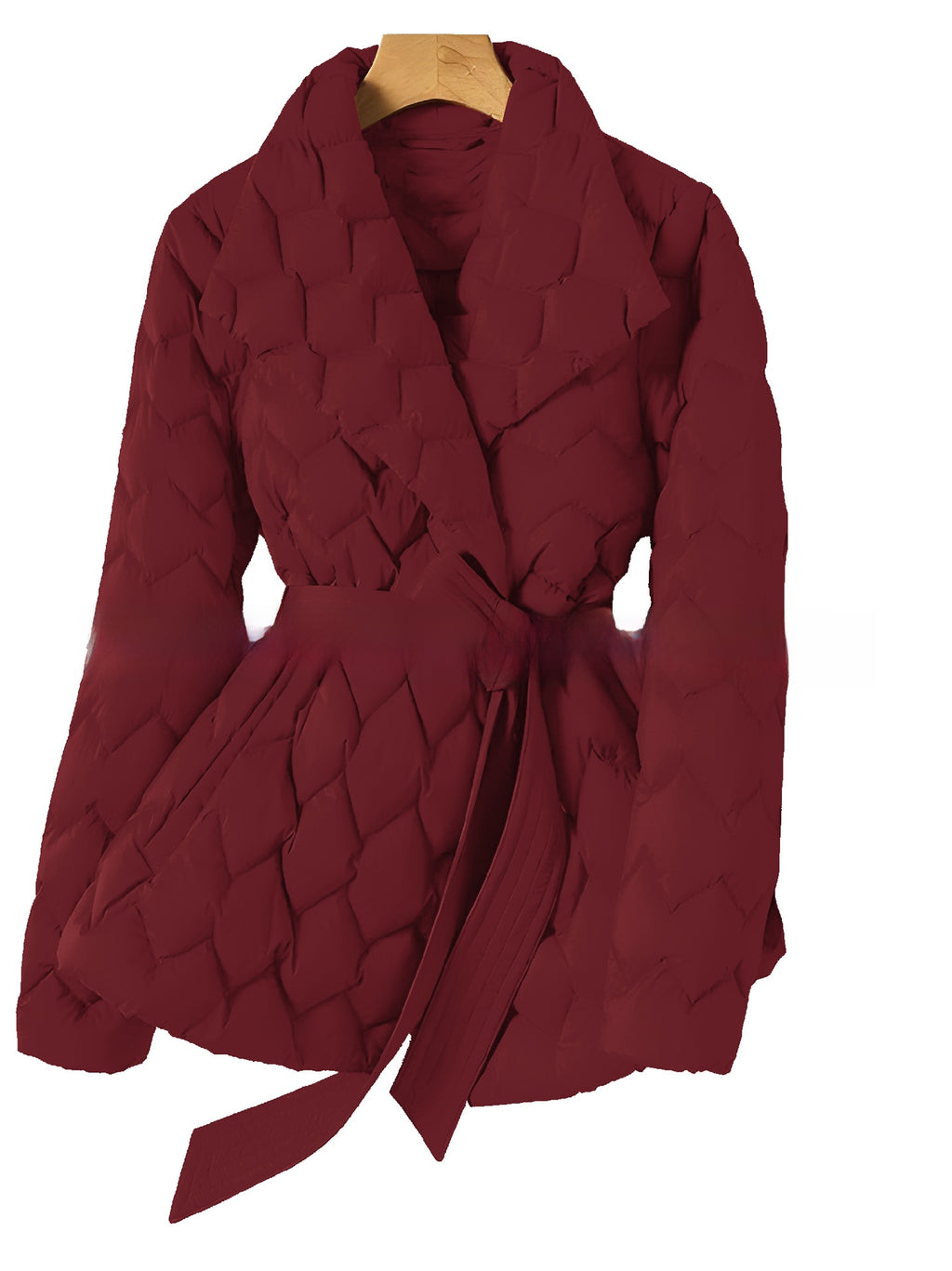 Ida | Luxury Ripple Quilted Coat