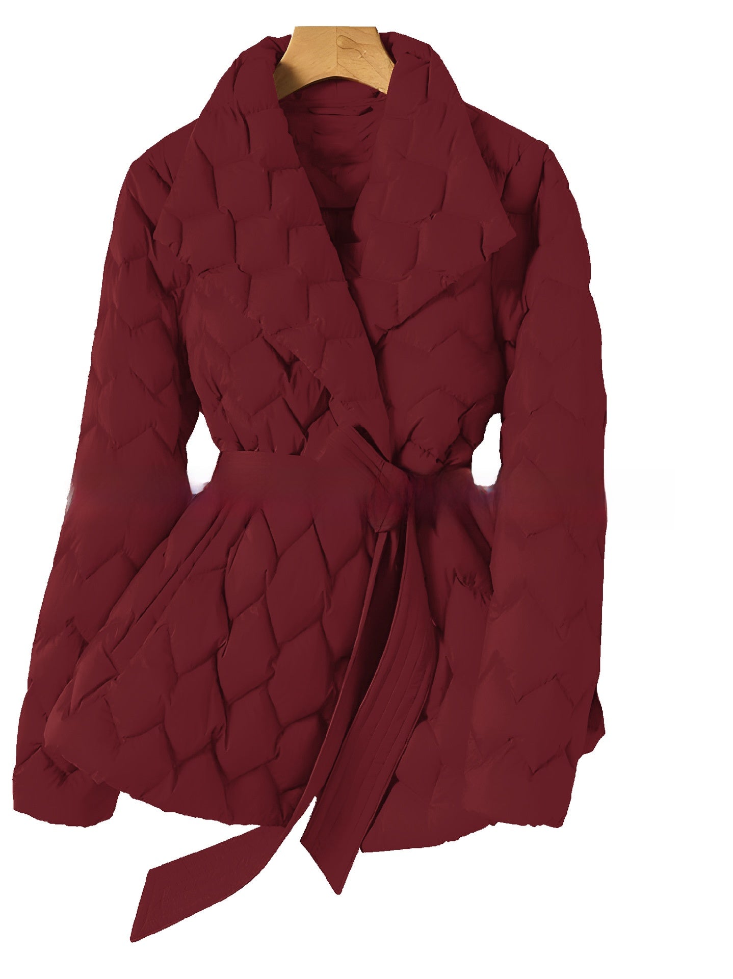 Ida | Luxury Ripple Quilted Coat