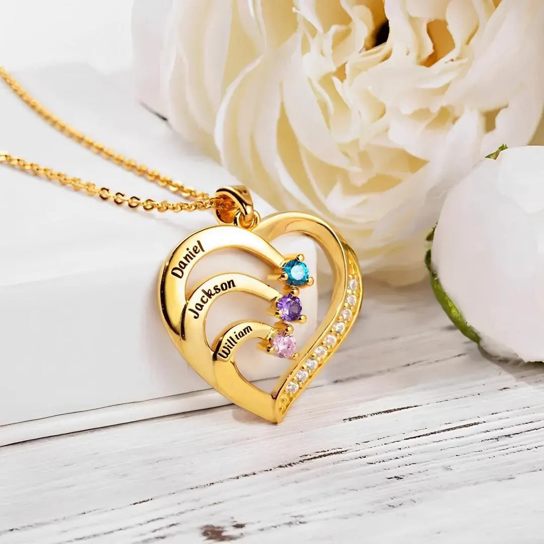 DIY Name Heart Pendant