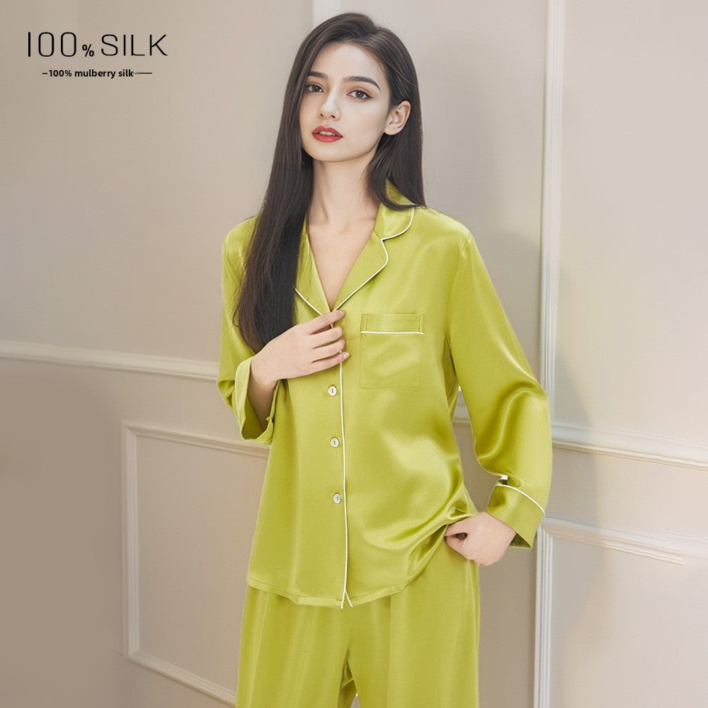 Pure Mulberry Silk Pajama Set
