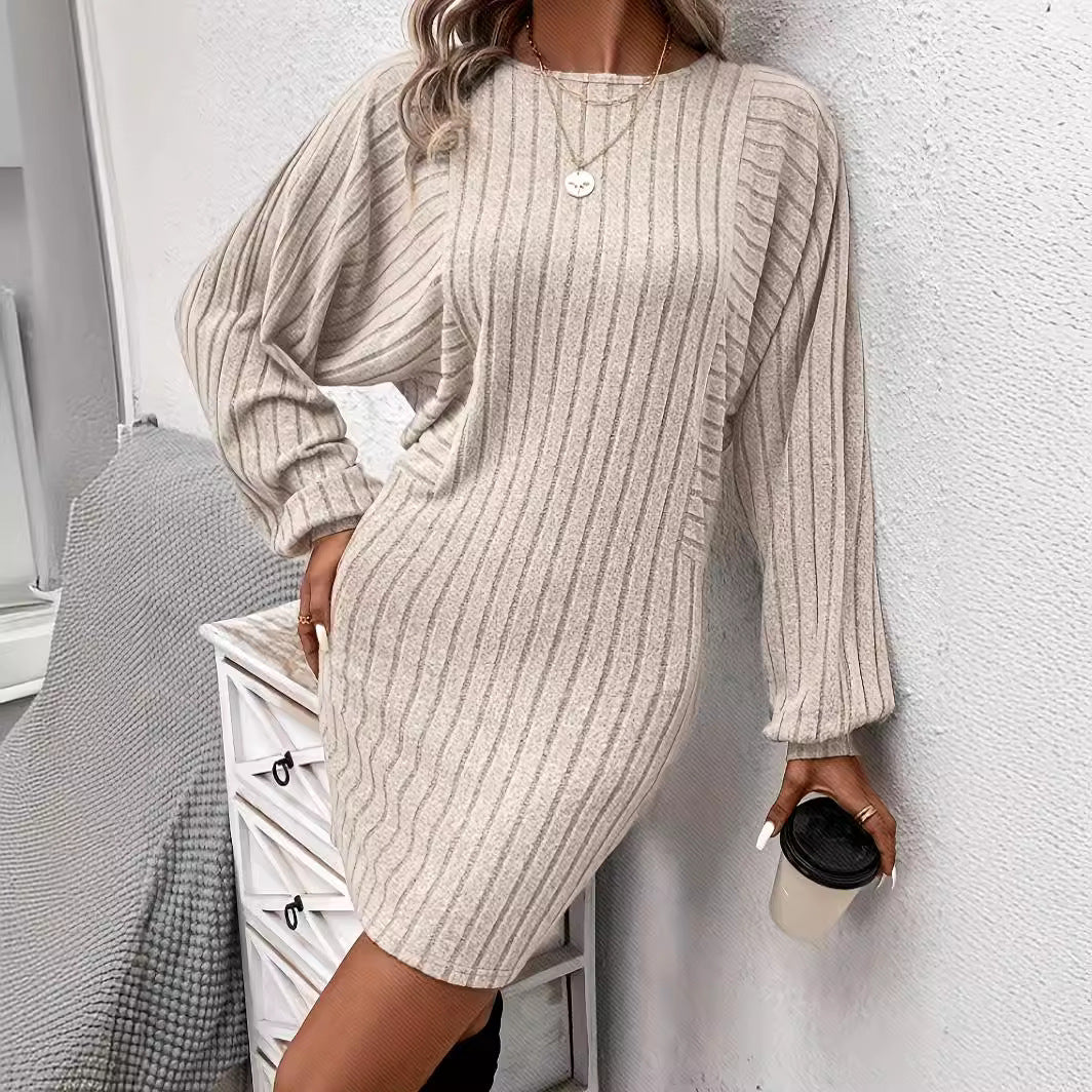 Luise Hem Ribbed Knit Dress
