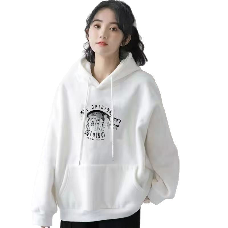 Warm Velvet Top Versatile Outer Wear