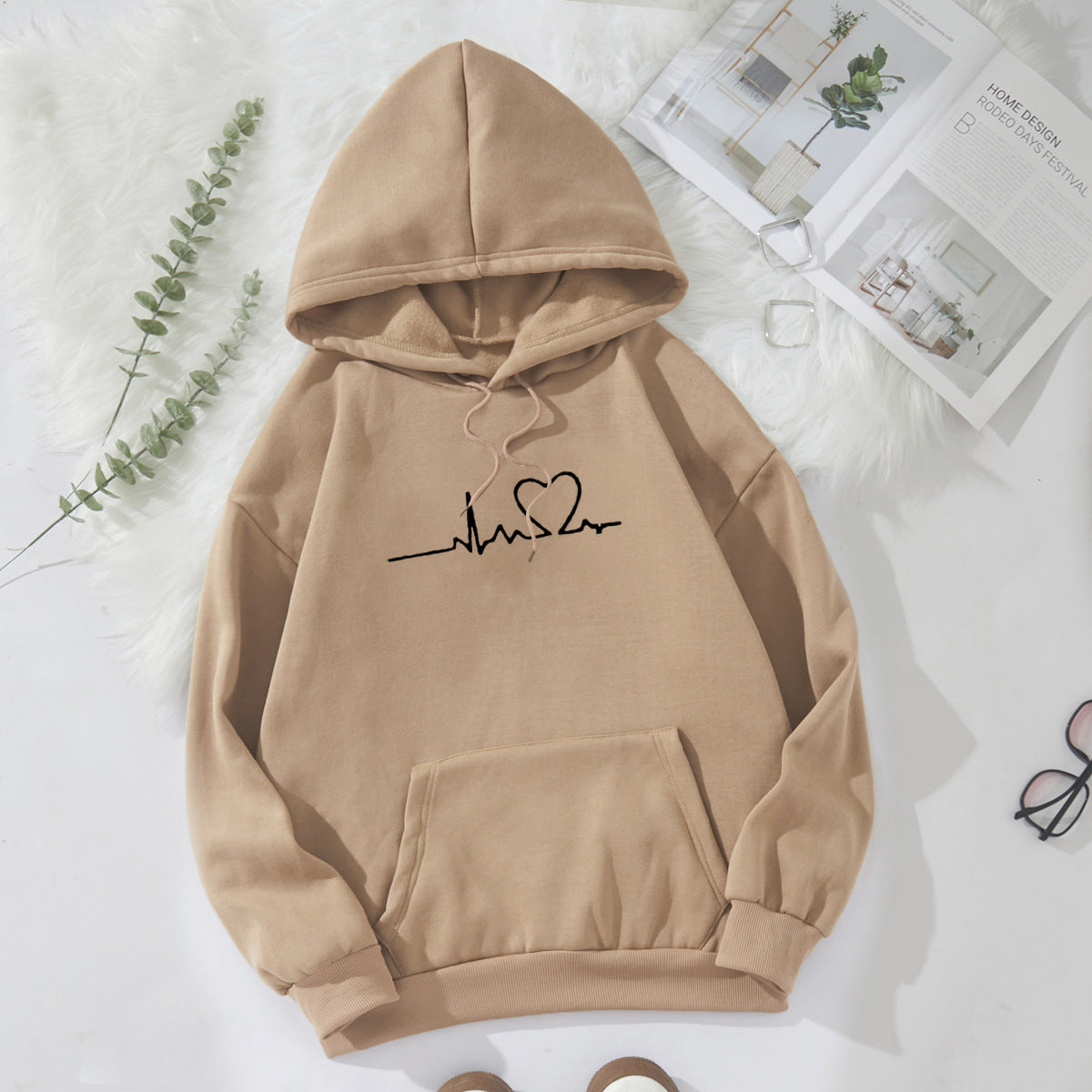 Tone Heartbeat Hoodie