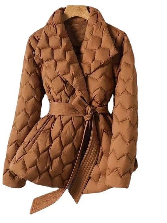Ida | Luxury Ripple Quilted Coat