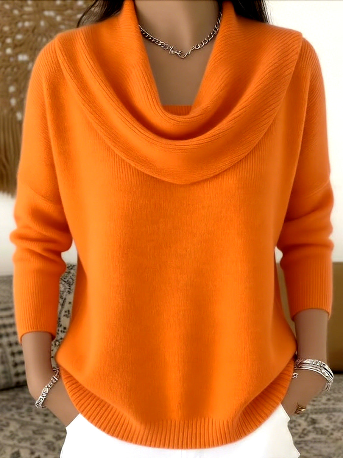 Women's Casual Long Sleeve Sweater