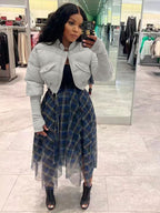 Elise Short Padded Modern Winter Jacket