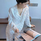 Jacquard Plaid Pajama Set